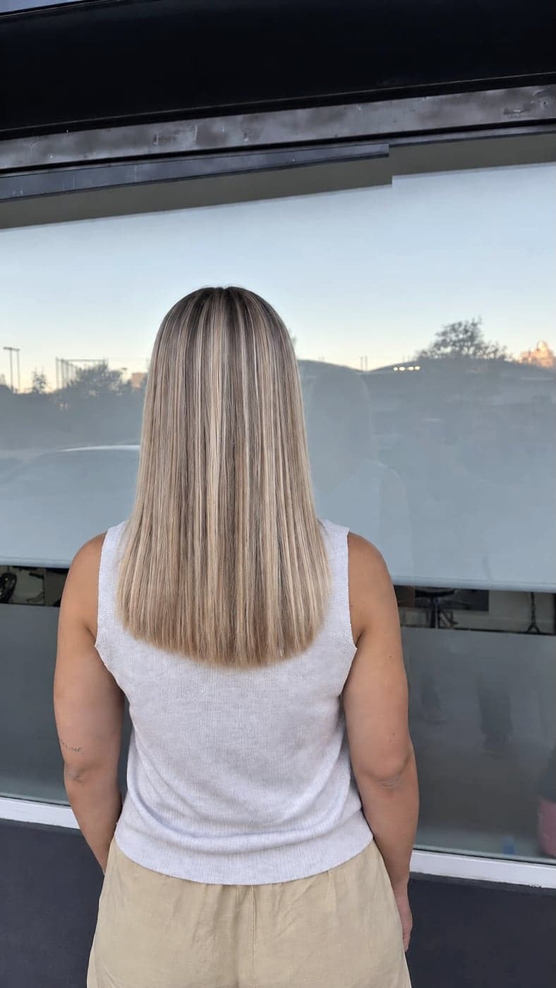 Balayage dorado